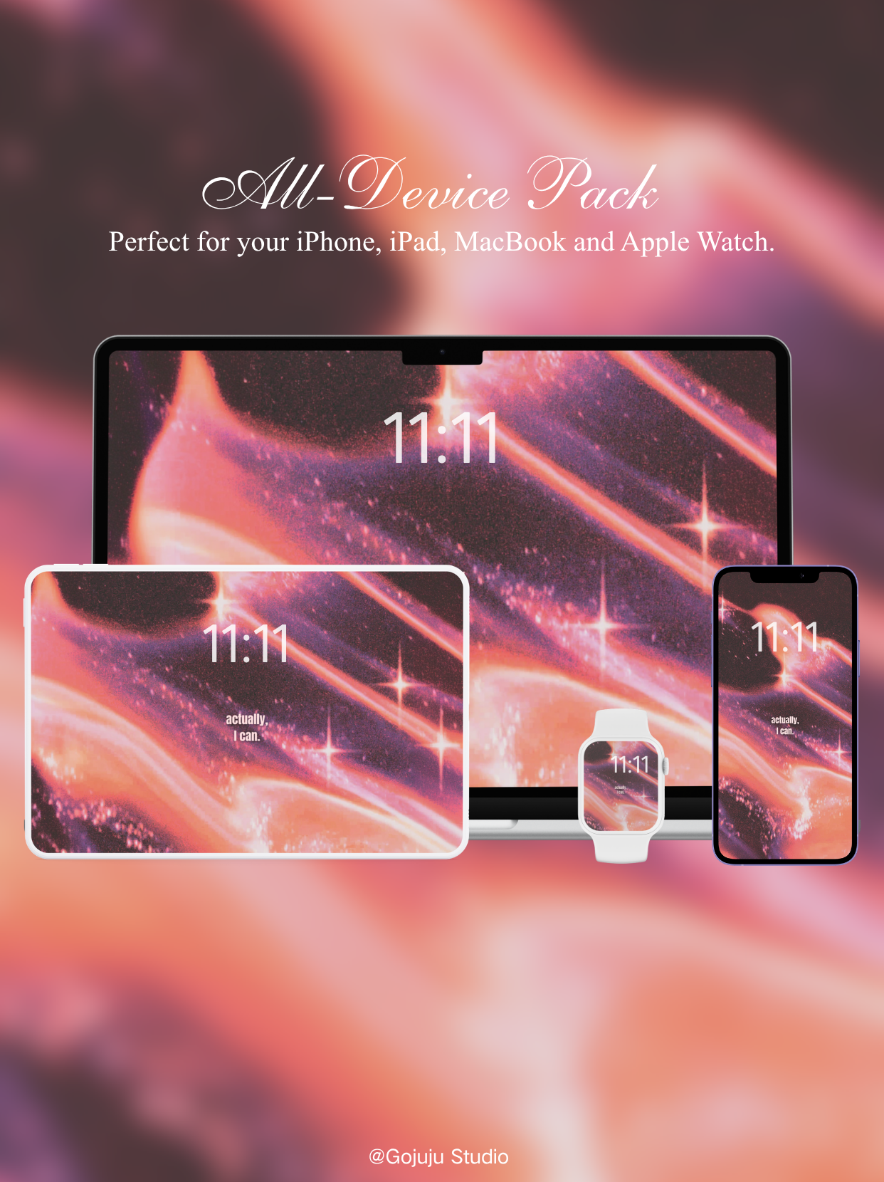 Aurora | Main Character Digital Wallpapers | 4K Instant Digital Download | for iPhone, iPad, MacBook, Apple Watch | manifesting high energy wallpapers