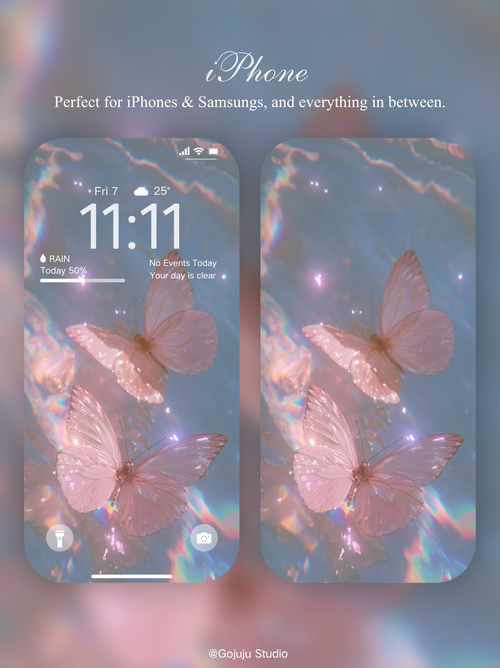 Butterfly | Love Magnet Digital Wallpapers | 4K Instant Digital Download |  for iPhone, iPad, MacBook, Apple Watch | manifesting love attraction wallpapers