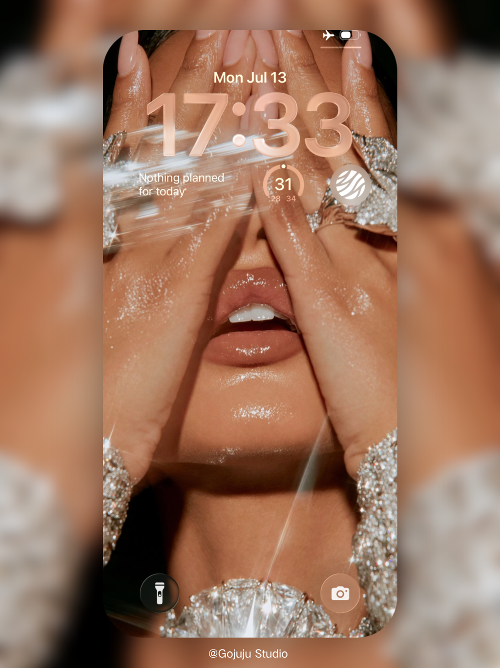 Dazz | Rich Girl Energy Digital Wallpapers | 4K Instant Digital Download |  for iPhone | manifesting abundance wallpapers