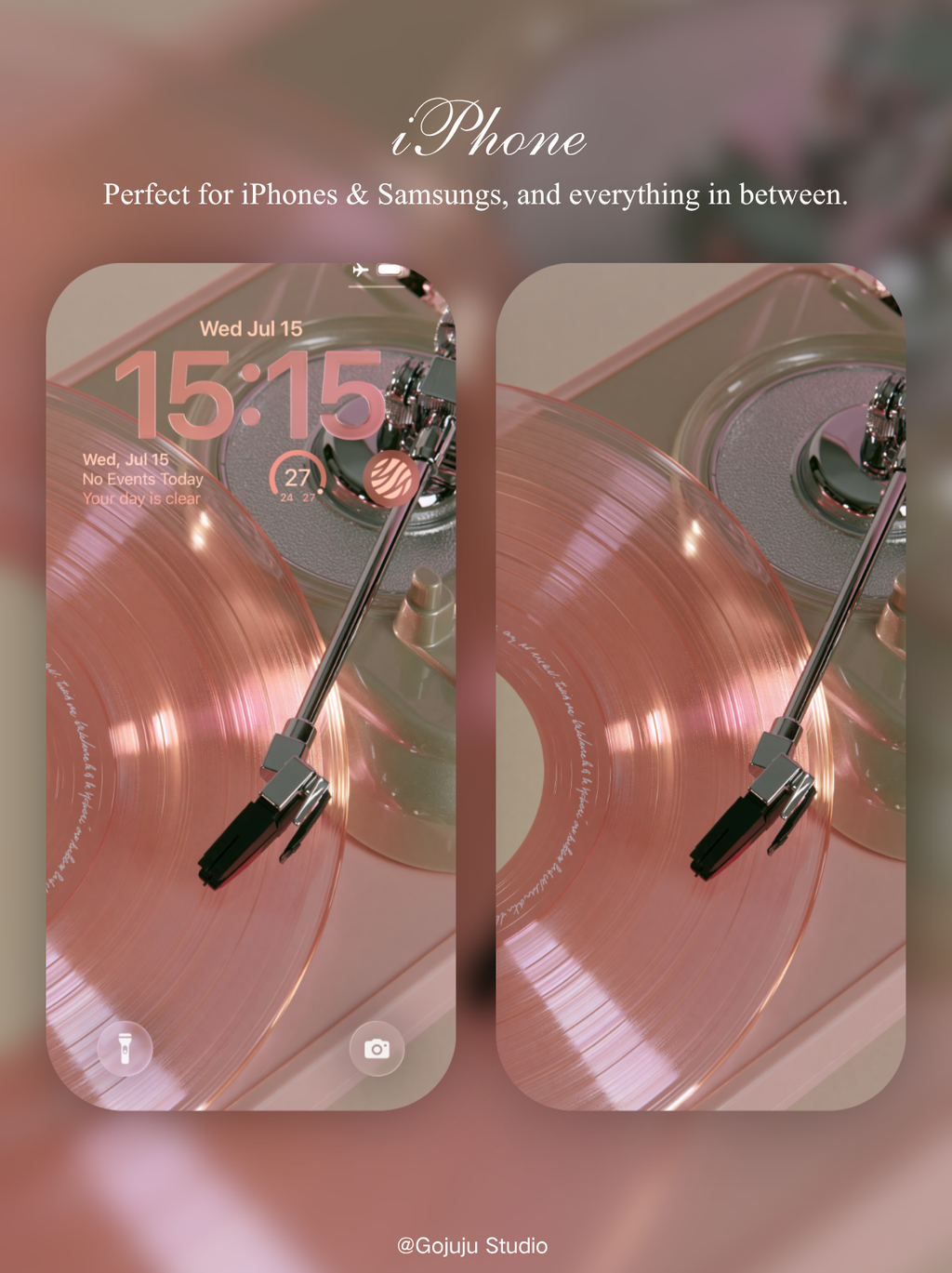 Disc | Love Magnet Digital Wallpapers | 4K Instant Digital Download |  for iPhone | manifesting love attraction wallpapers