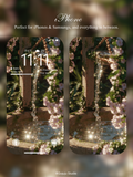 Daffodil | Lucky Girl Syndrome Wishing Well Digital Wallpapers | 4K Instant Digital Download | for iPhone, iPad, MacBook, Apple Watch | Manifestation Wallpapers