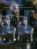 Cinderella | Lucky Girl Syndrome Wishing Well Digital Wallpapers | 4K Instant Digital Download | for iPhone, iPad, MacBook, Apple Watch | Manifestation Wallpapers