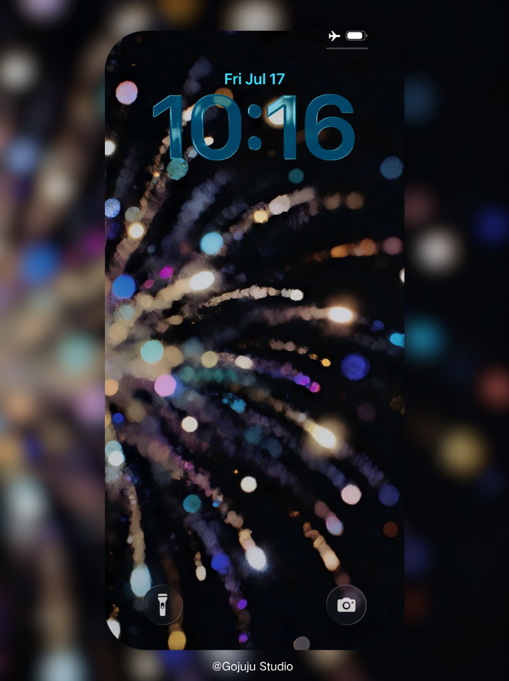 Firework | Lucky Girl Syndrome Wishing Well Digital Wallpapers | 4K Instant Digital Download | for iPhone | Manifestation Wallpapers
