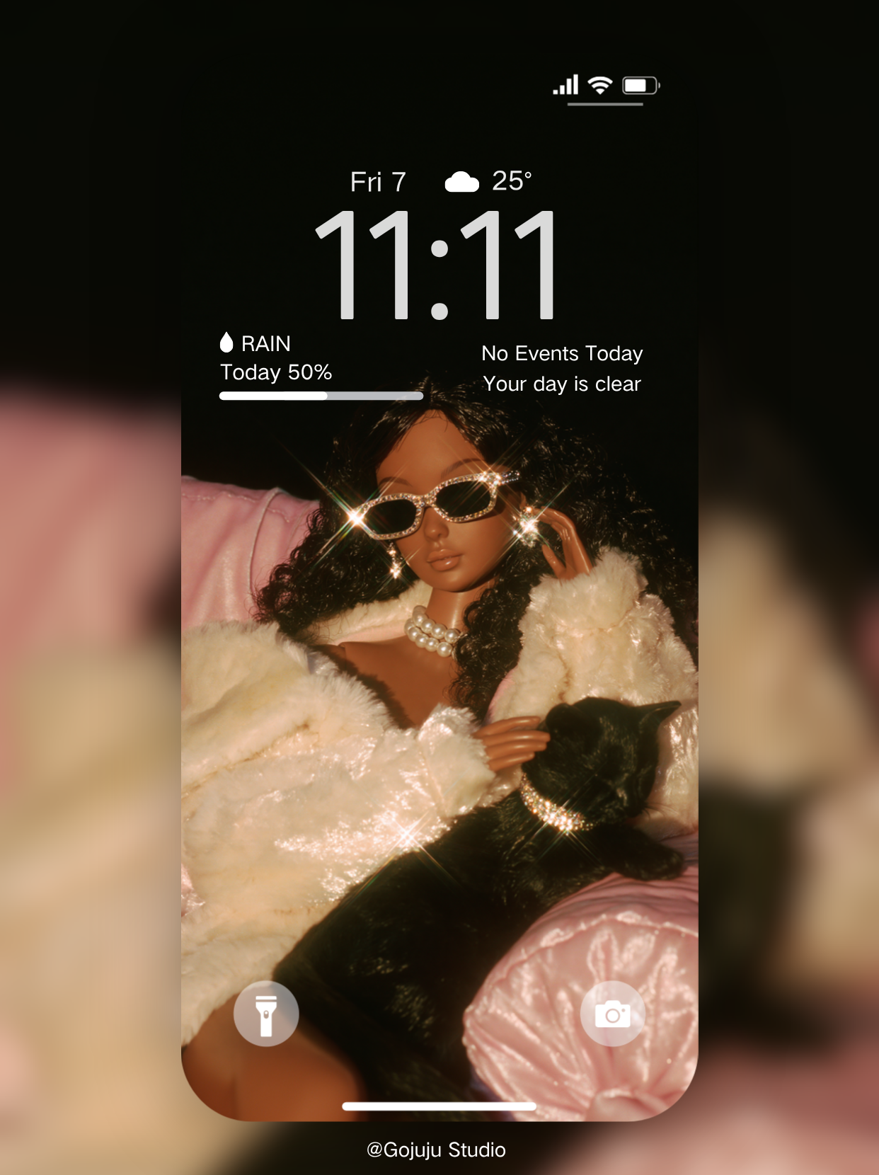 Grace | Rich Girl Energy Digital Wallpapers | 4K Instant Digital Download |  for iPhone, iPad, MacBook, Apple Watch | manifesting abundance wallpapers