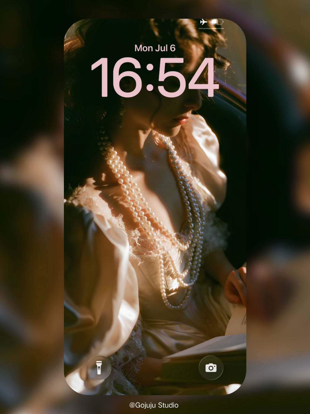 Pearls | Main Character Digital Wallpapers | 4K Instant Digital Download | for iPhone | manifesting high energy wallpapers