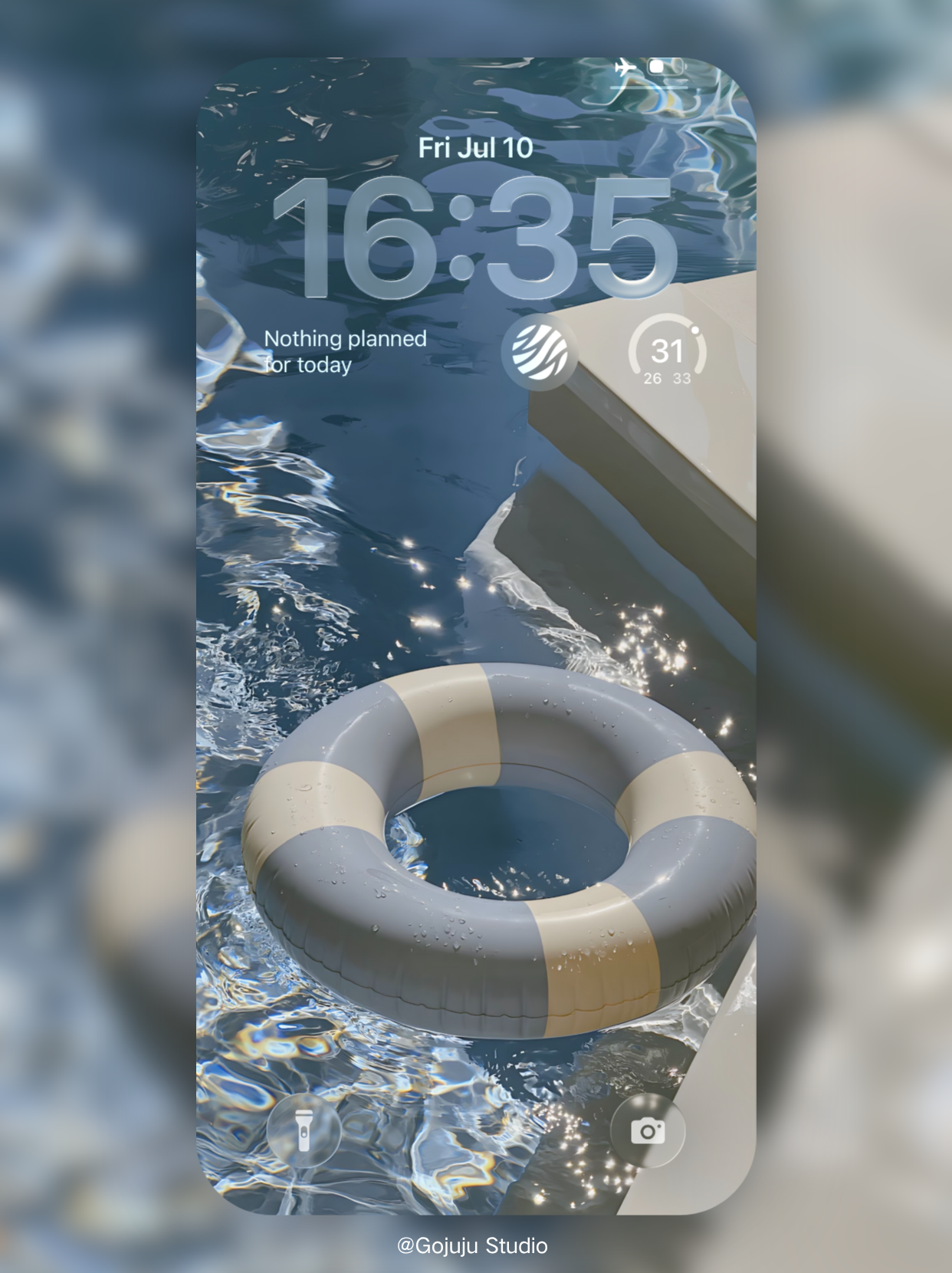 Pool | Calm Moment Digital Wallpapers | 4K Instant Digital Download |  for iPhone | manifesting healing & calm wallpapers