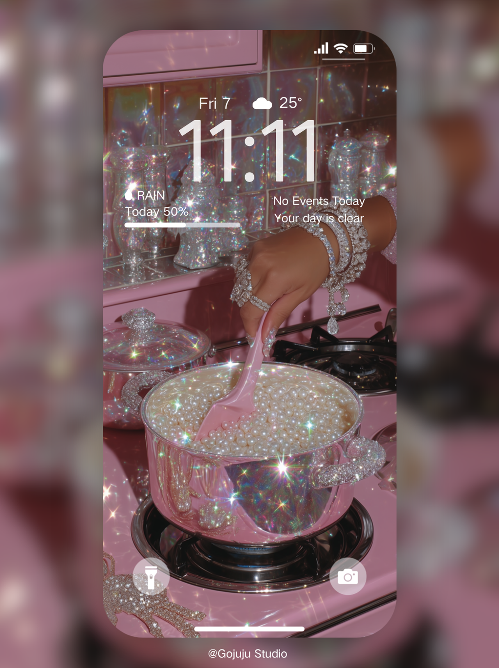 Arabella | Rich Girl Energy Digital Wallpapers | 4K Instant Digital Download |  for iPhone, iPad, MacBook, Apple Watch | manifesting abundance wallpapers